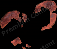 photo texture of rusted decal 0002